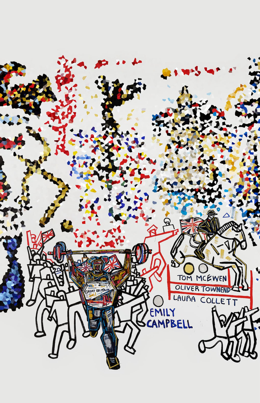 Ben Mosley's Tokyo 2020 Mural – 2nd August 2021