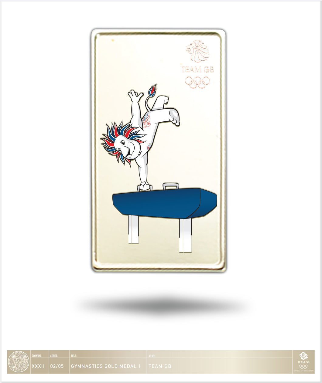 Golden Medal Moment - Max Whitlock - Tokyo - GYMNASTICS POMMEL HORSE - 01 August 2021 - 2/5