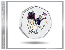 Load image into Gallery viewer, DAY 1 - 23 July 2021 - Mohamed Sbihi, Hannah Mills - TEAM GB - OPENING CEREMONY - 3/3
